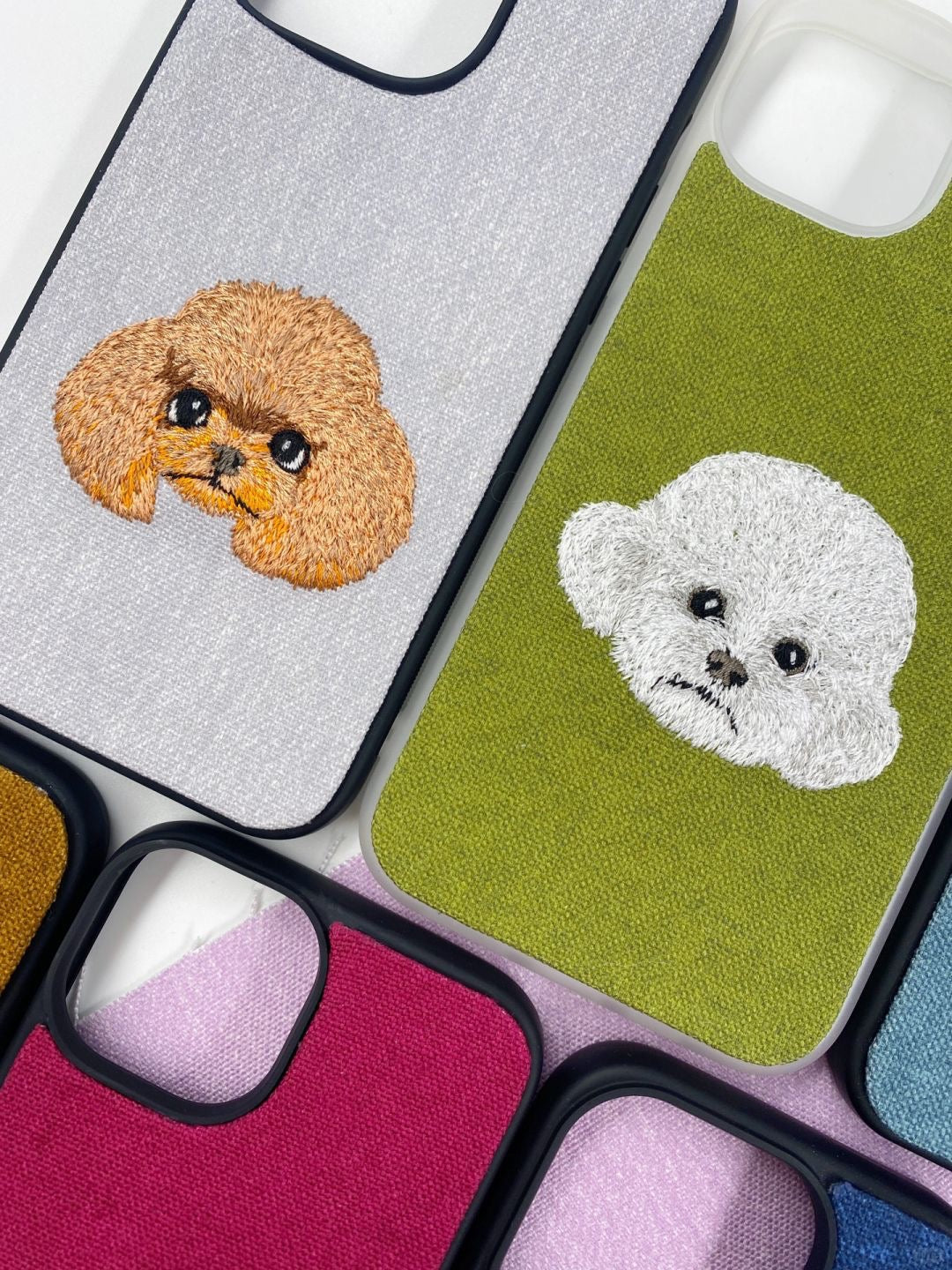 CUSTOMIZED EMBROIDERED PHONE CASE