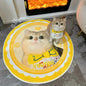 CUSTOMIZED VELVET RUG - ROUND SHAPE
